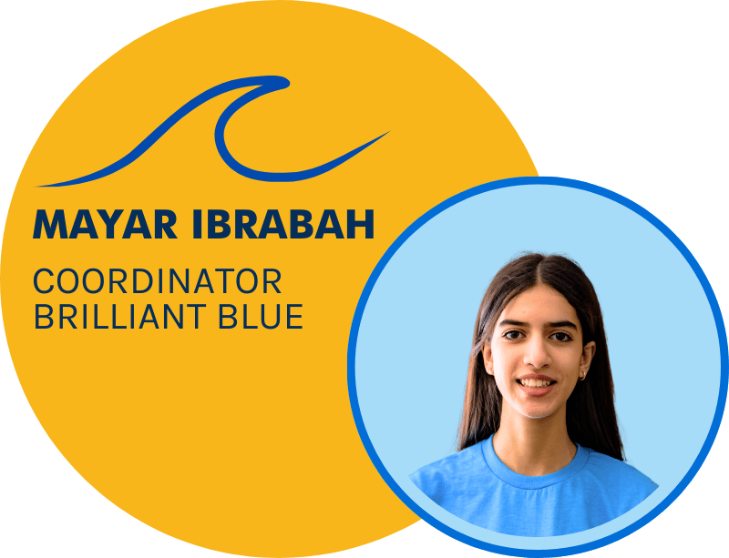 Picture of Mayar Ibrabah, Coordinator of Brilliant Blue
